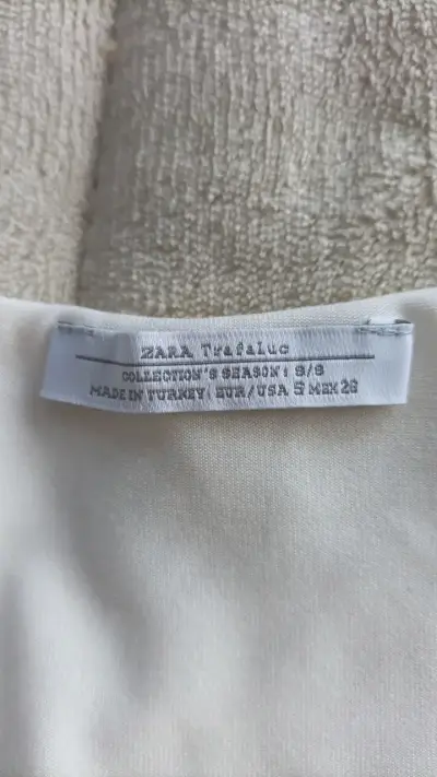 Top blanco de tirantes Zara - miniatura 3