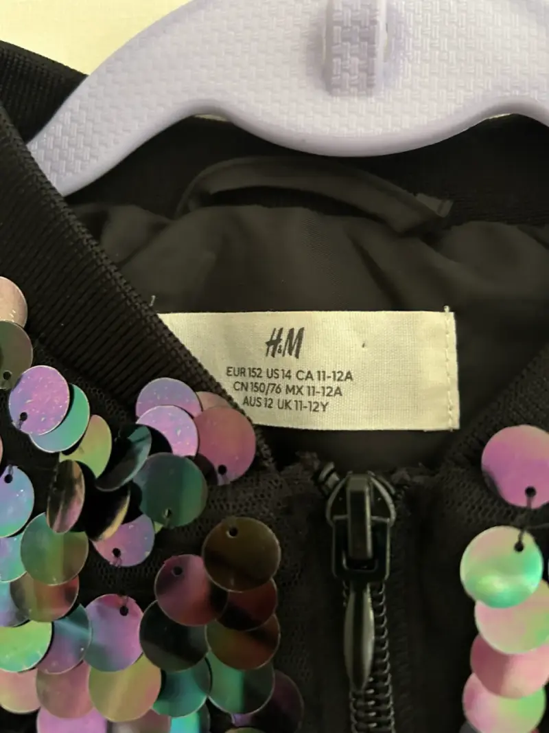 Chaqueta de lentejuelas H&M para niña - 2