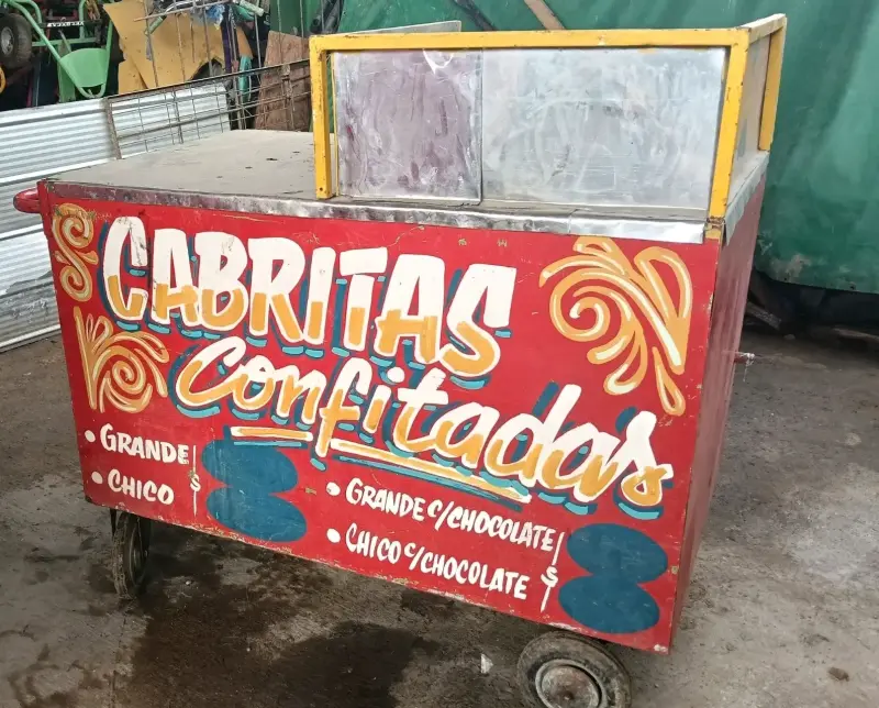 Carro de Cabritas Confiteras para Venta Ambulante - 1