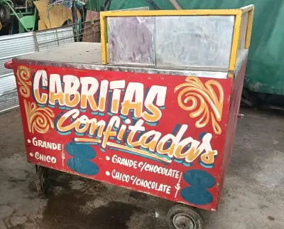 Carro de Cabritas Confiteras para Venta Ambulante - miniatura 1