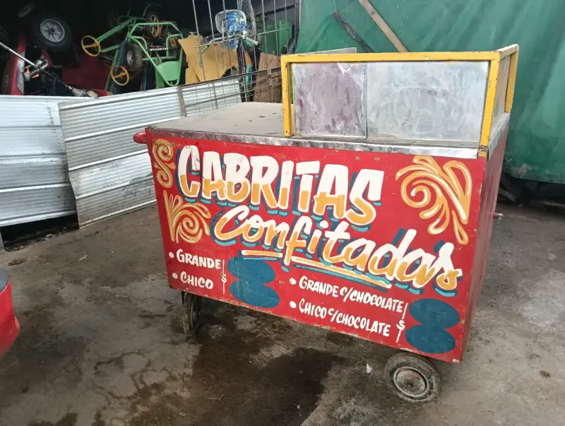 Carro de Cabritas Confiteras para Venta Ambulante - 2