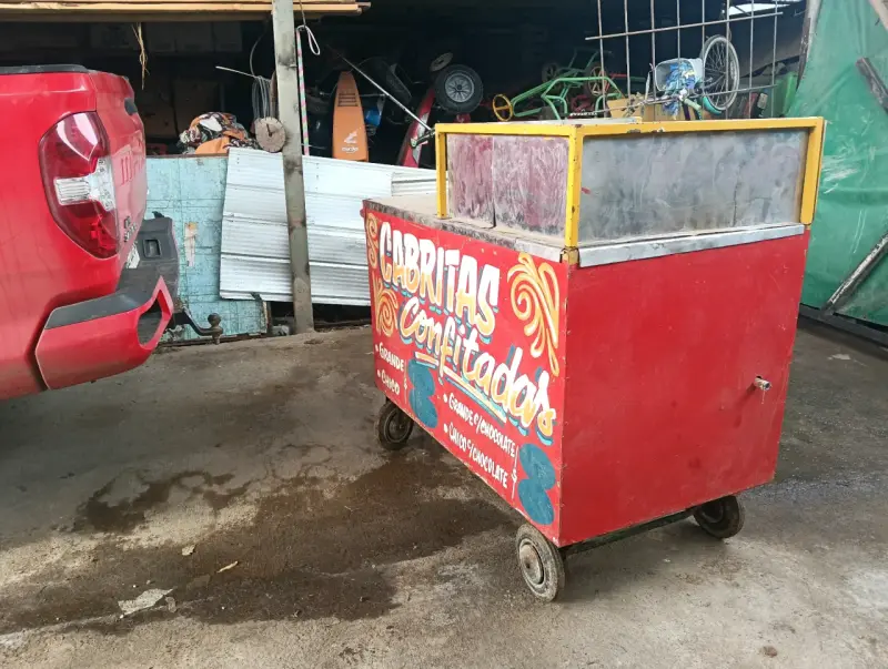 Carro de Cabritas Confiteras para Venta Ambulante - 3