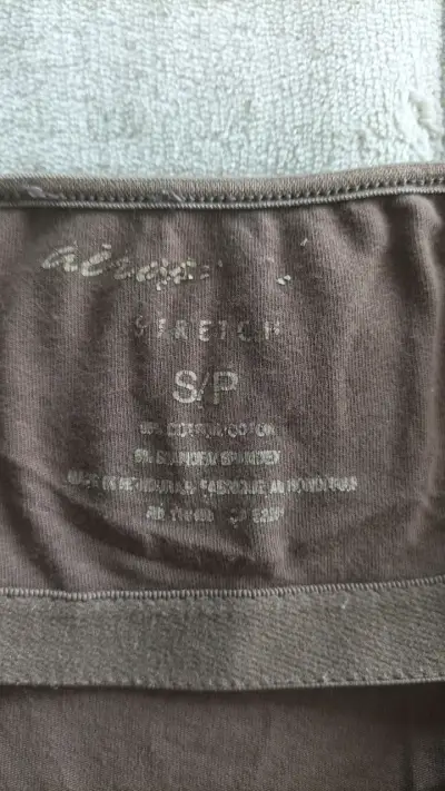 Polera de tirantes marrón para mujer - miniatura 3