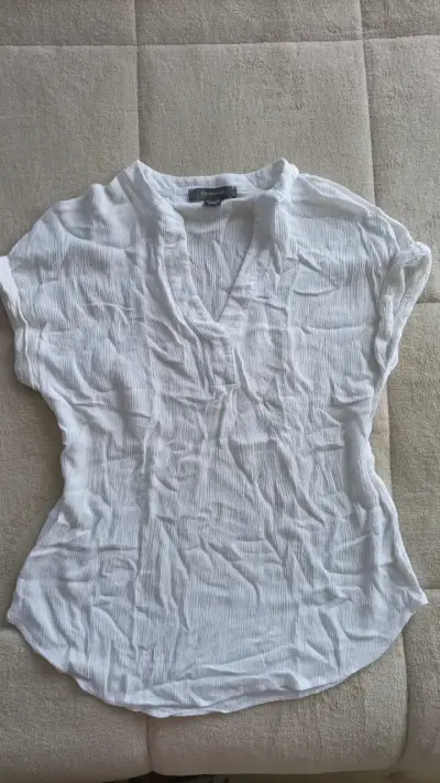 Blusa blanca de mujer Primark - miniatura 1