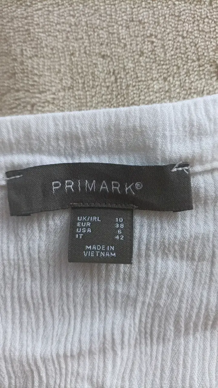Blusa blanca de mujer Primark - 3