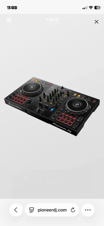 Controlador DJ Pioneer DDJ-400 con Rekordbox - miniatura 1