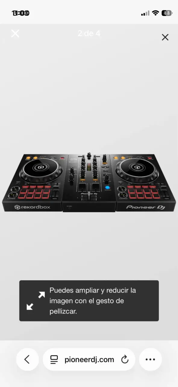 Controlador DJ Pioneer DDJ-400 con Rekordbox - 2