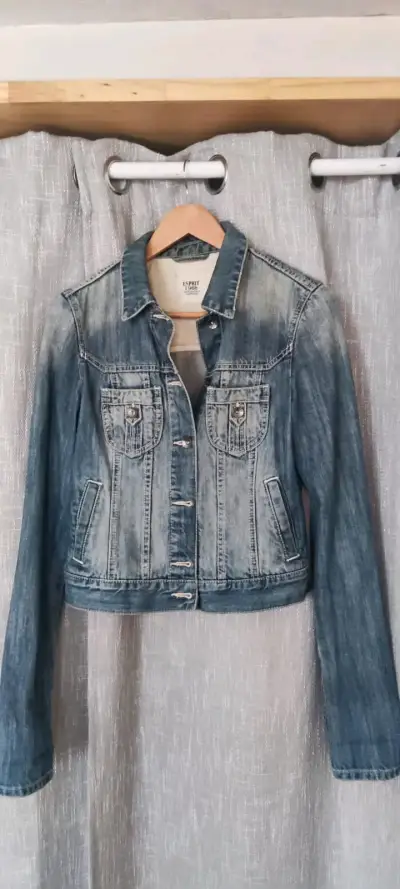 Chaqueta de mezclilla Esprit para mujer - miniatura 1