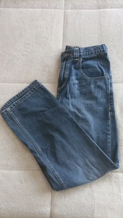 Jeans de mezclilla azul talla 14 regular - miniatura 1
