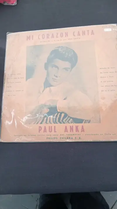 Vinilo Paul Anka Mi Corazón Canta LP - miniatura 1