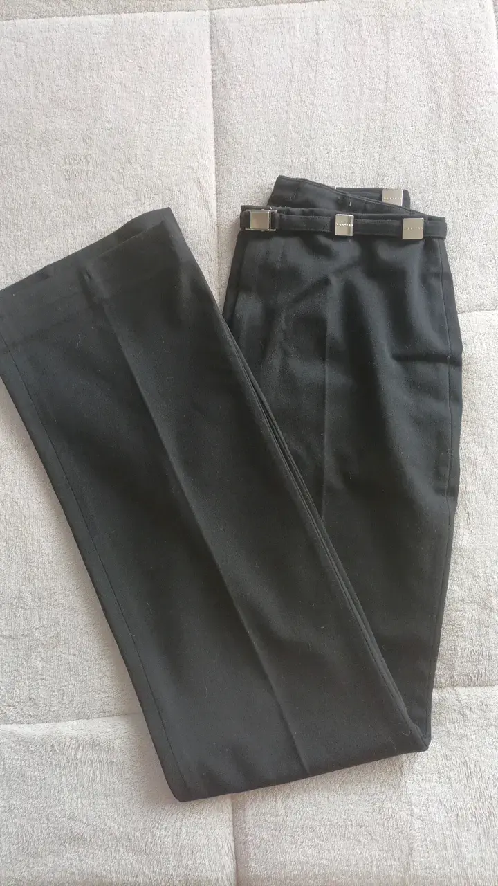 Pantalones de vestir negros Vertigo Paris