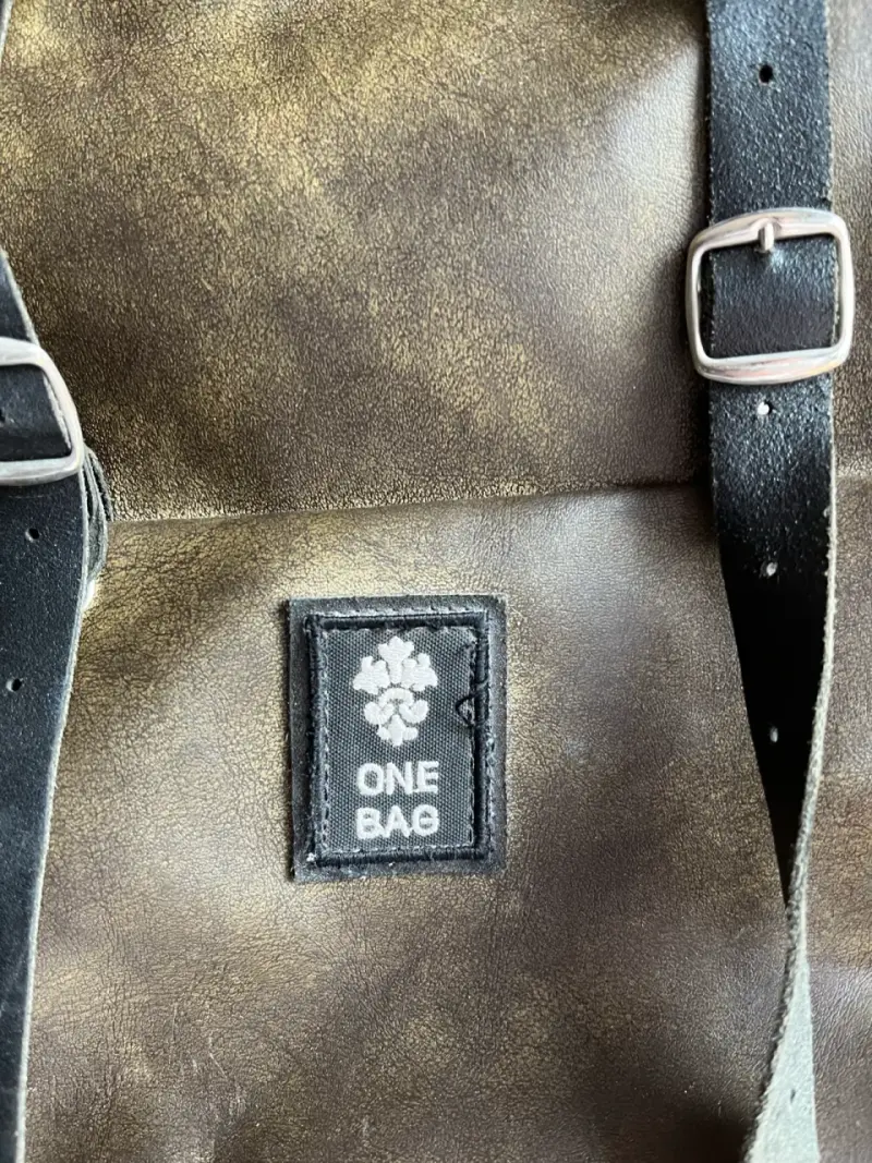 Mochila de cuerina estilo vintage One Bag - 2