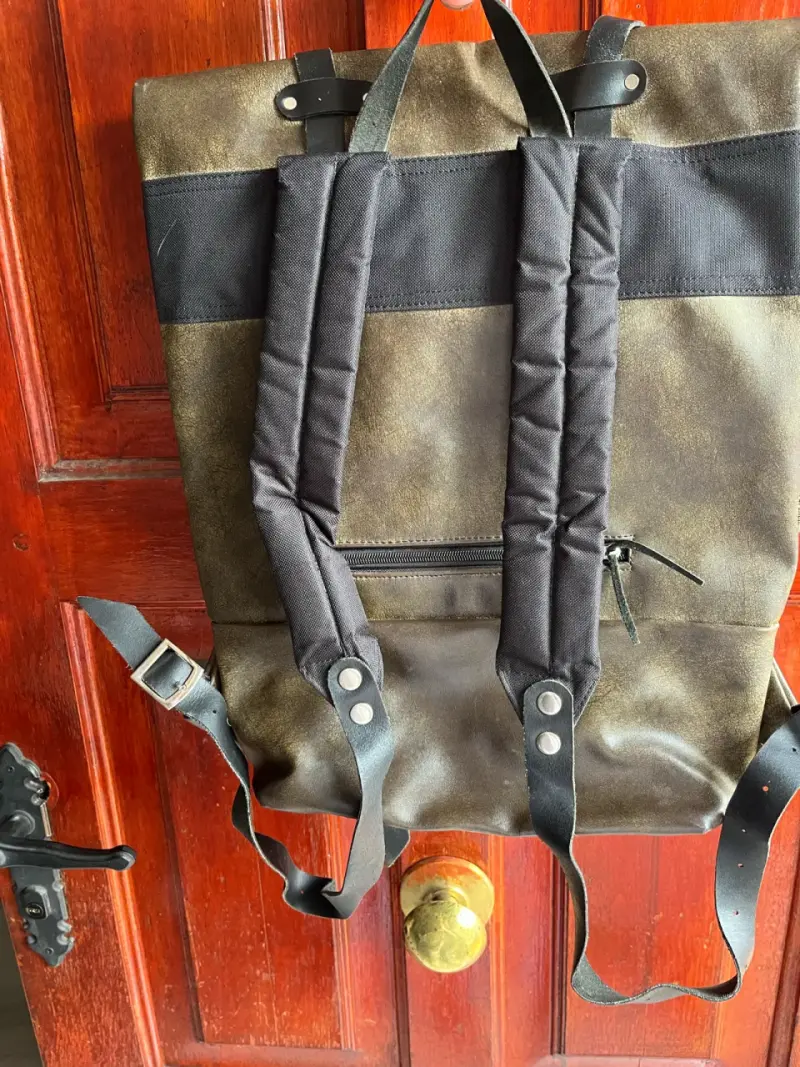 Mochila de cuerina estilo vintage One Bag - 3
