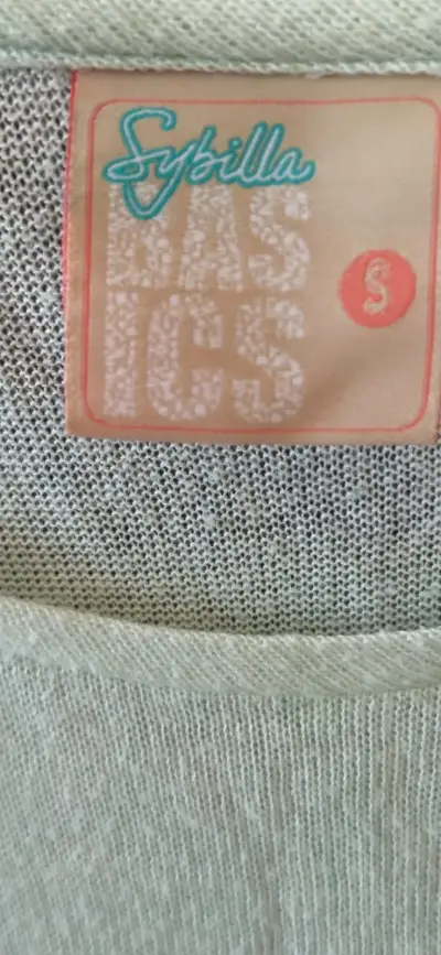 Polera manga larga verde menta Sybilla - miniatura 2