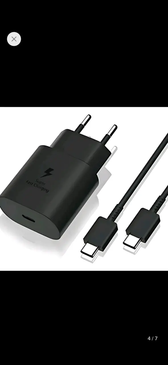 Cargador Rápido Samsung 45W con Cable USB-C - 2