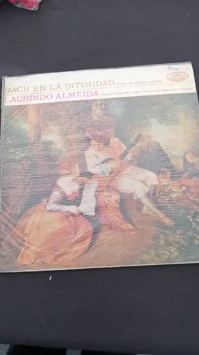 Vinilo Bach en la Intimidad de Laurindo Almeida - miniatura 1