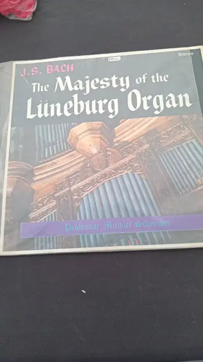 Vinilo J.S. Bach The Majesty of the Luneburg Organ - miniatura 1