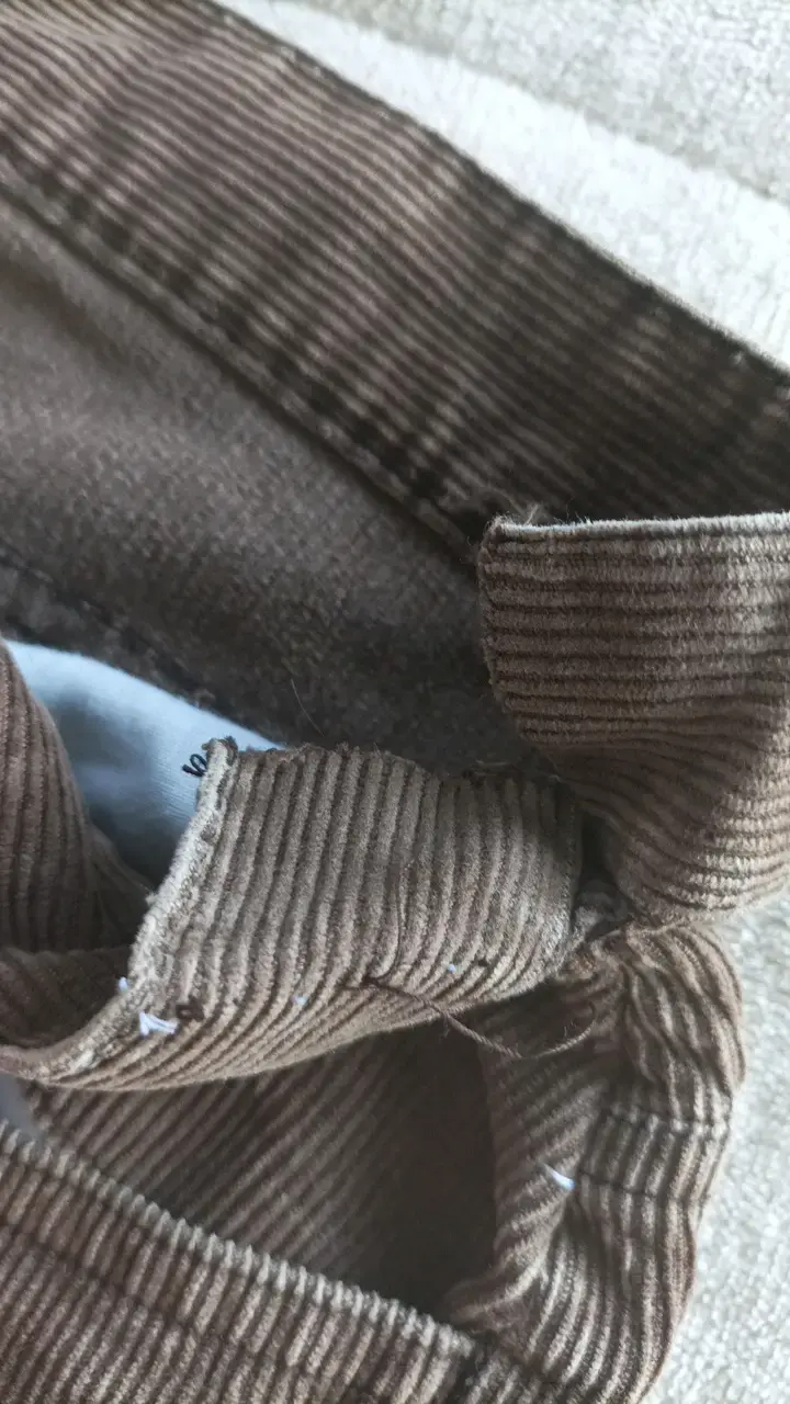 Pantalones de pana marrón Zara Basic para hombre - 3