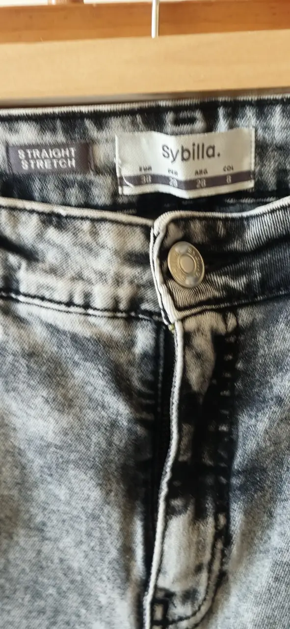 Jeans cargo gris Sybilla para mujer - 2