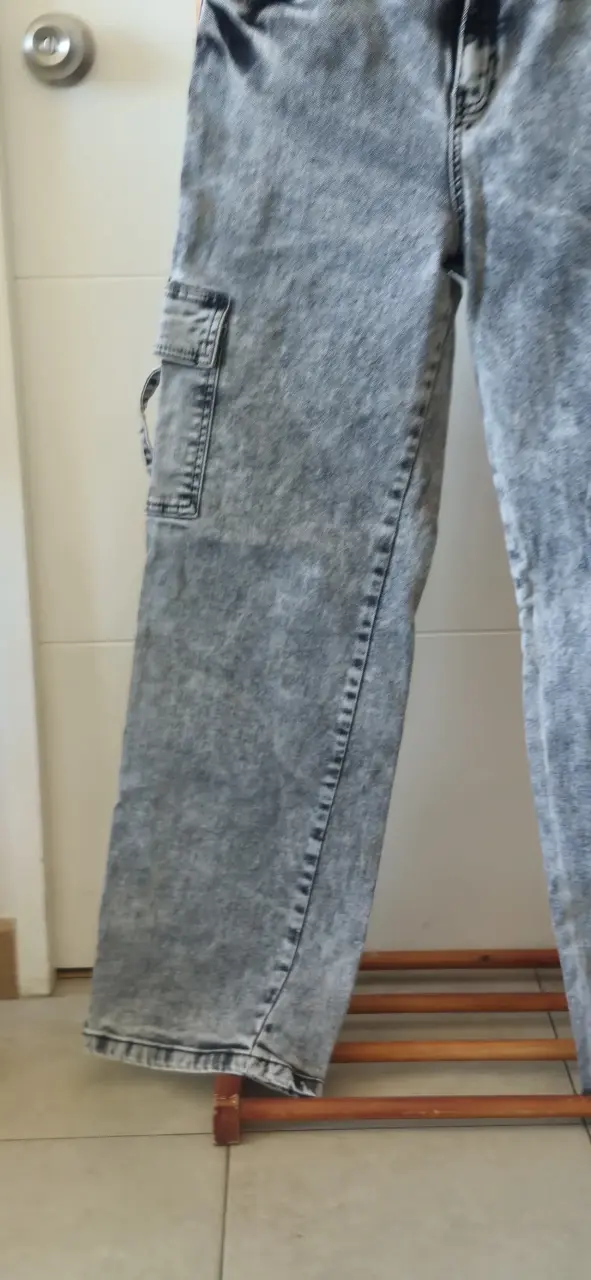 Jeans cargo gris Sybilla para mujer - 3