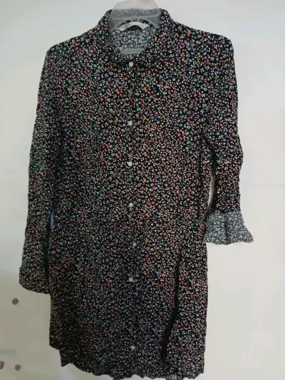 Vestido floral H&M para adolescentes - miniatura 2