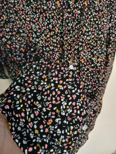 Vestido floral H&M para adolescentes - miniatura 3
