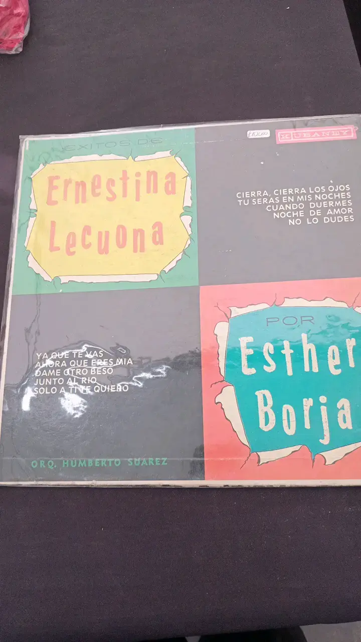 Vinilo Éxitos de Ernestina Lecuona por Esther Borja - 1