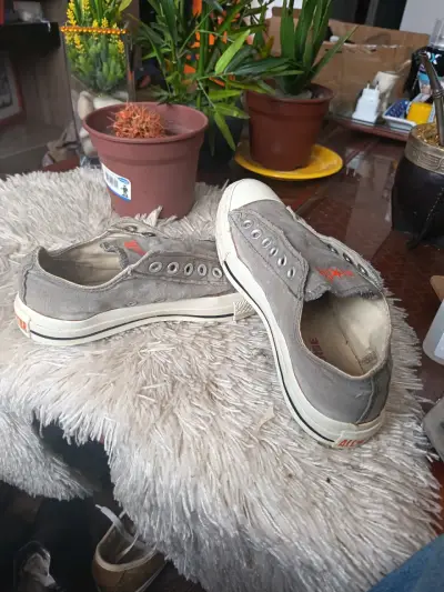 Zapatillas All Star grises sin cordones - miniatura 2