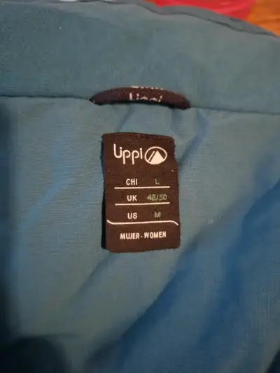 Chaqueta de invierno lippi turquesa con capucha - miniatura 4