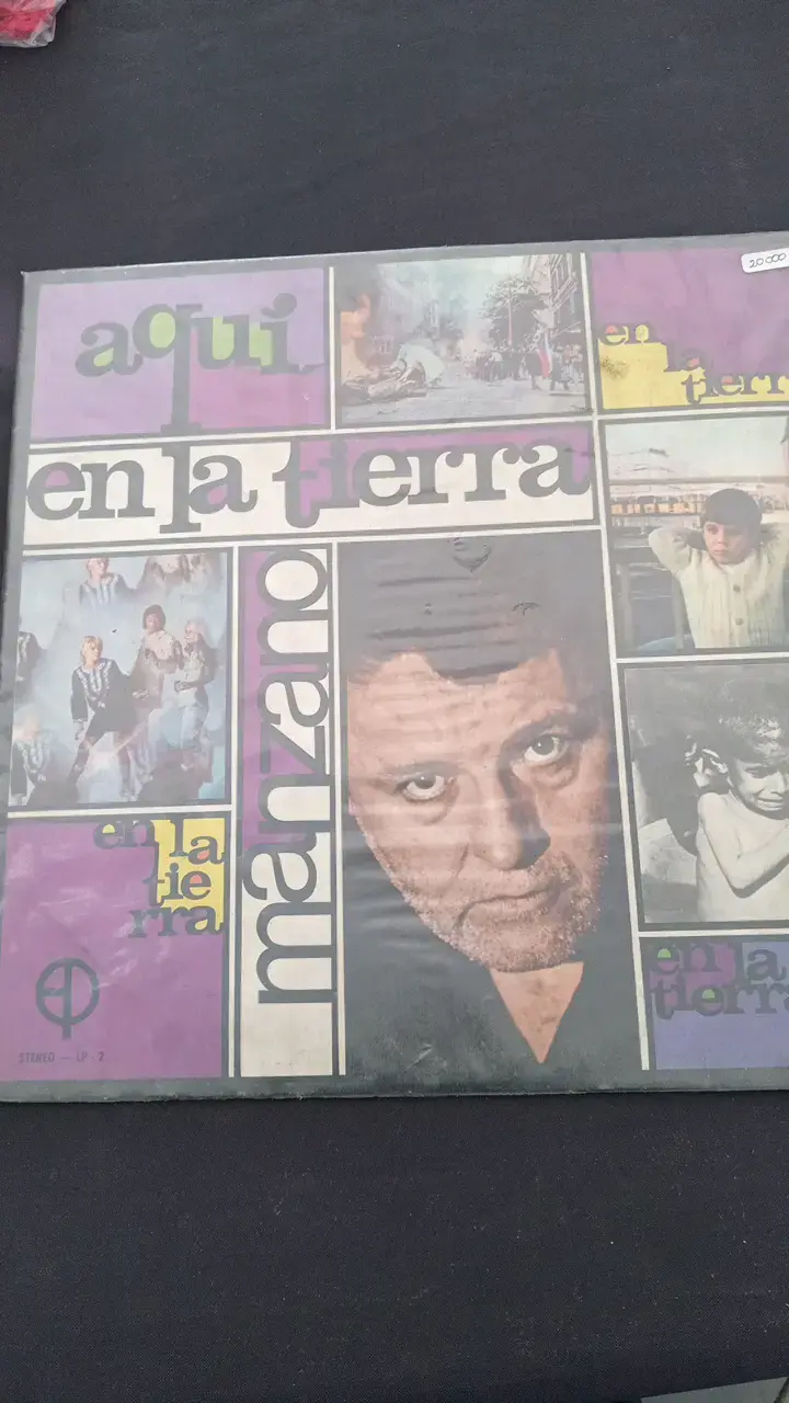 Vinilo Manzano Aquí en la Tierra - 1
