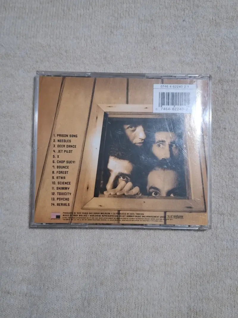 CD System of a Down - Toxicity - 2