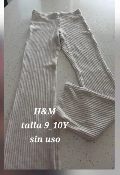 Pantalones de niña H&M talla 9-10 años sin uso - miniatura 1