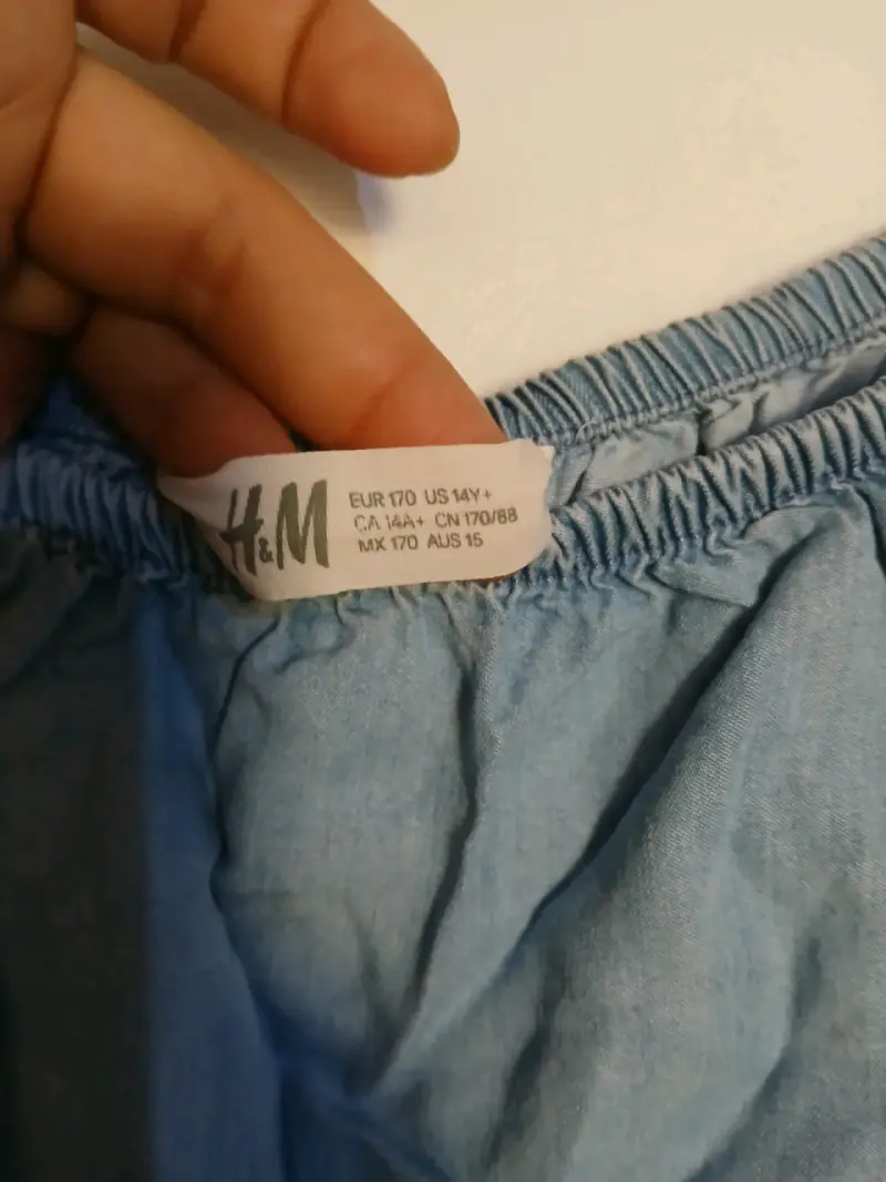 Vestido azul H&M para niña 14Y+ - 2