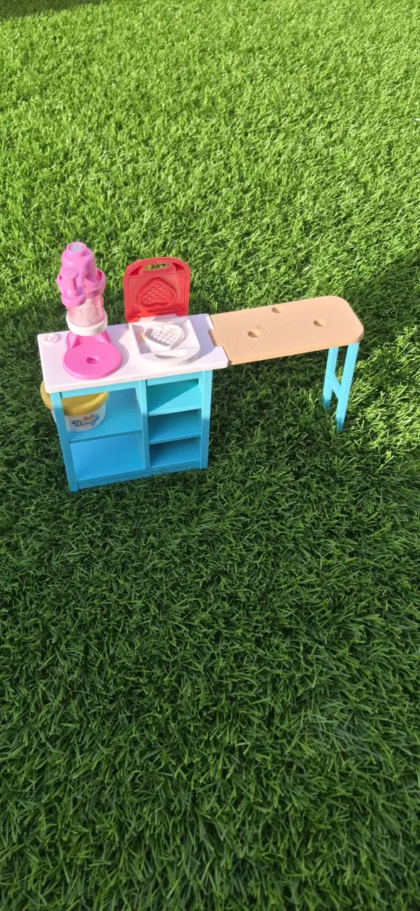 Set de Juguetes de Cocina y Baño Barbie - 1