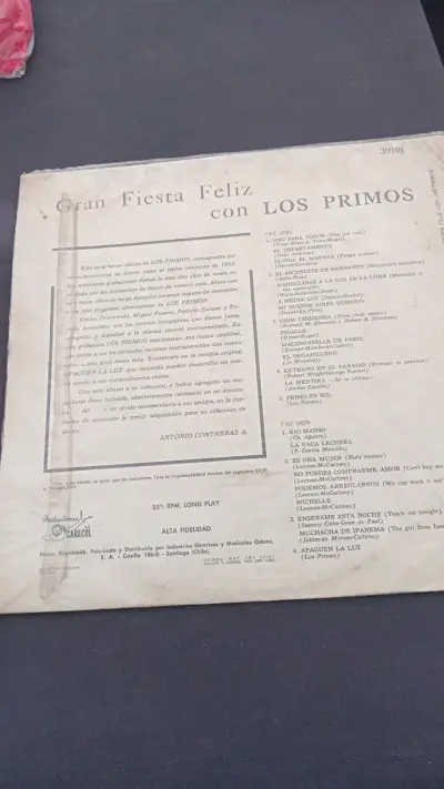 Vinilo Gran Fiesta Feliz con Los Primos - miniatura 2