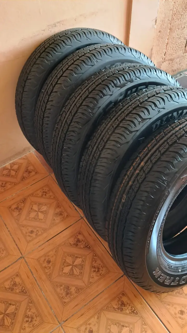 Juego de 5 neumáticos dunlop 195/80/15 - 2