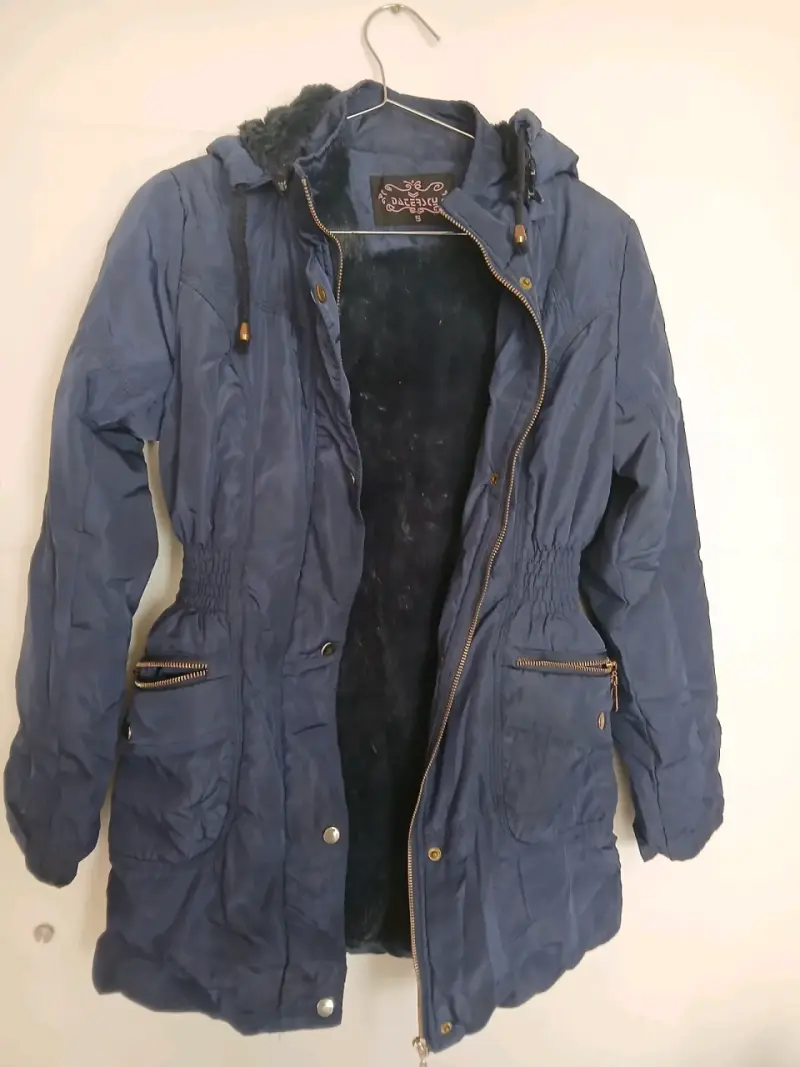 Parka azul The North Face con capucha - 2