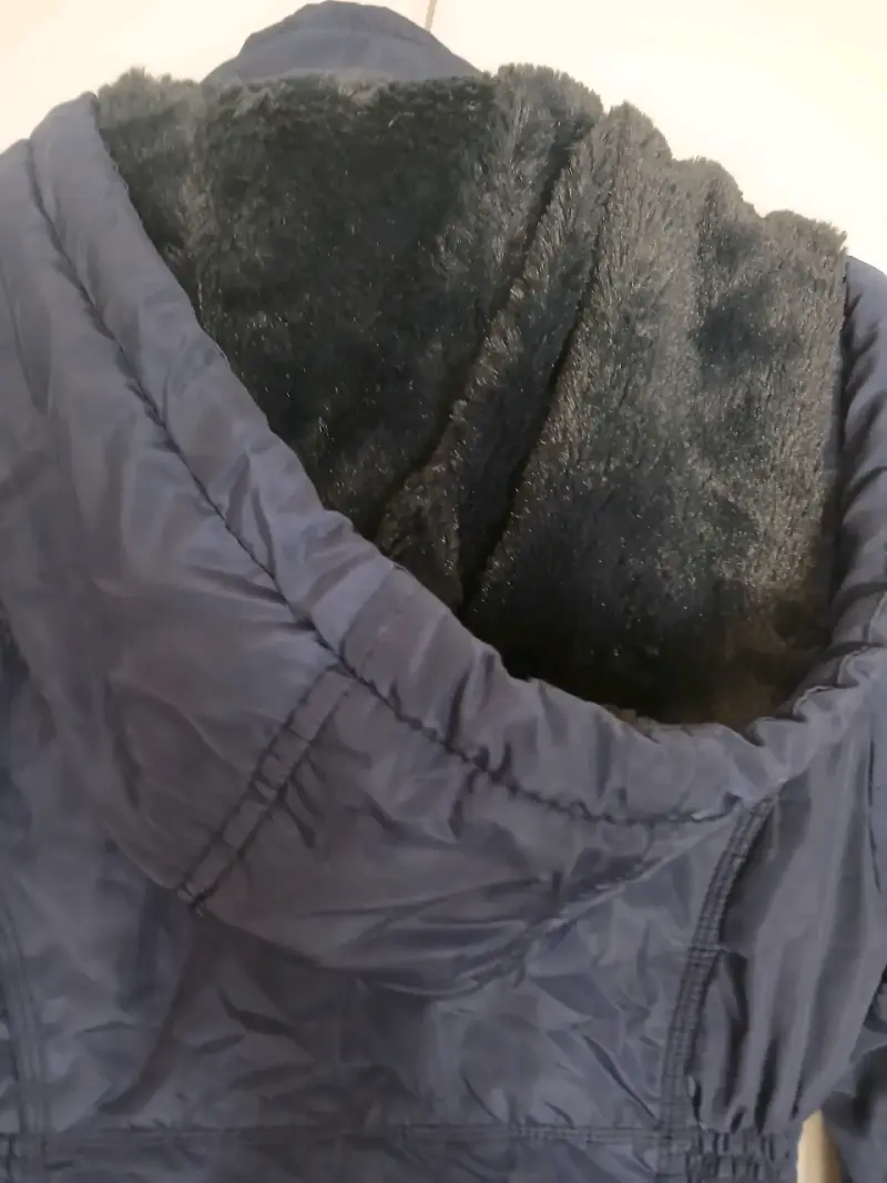 Parka azul The North Face con capucha - 5