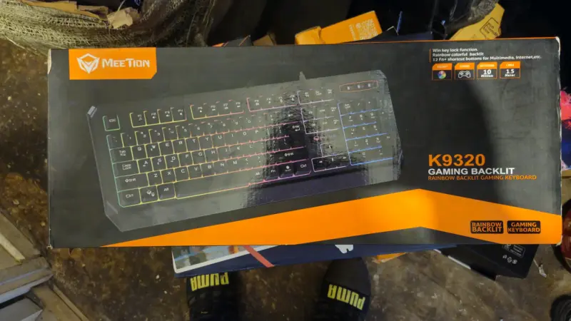 Teclado Gamer Retroiluminado Meetion K9320