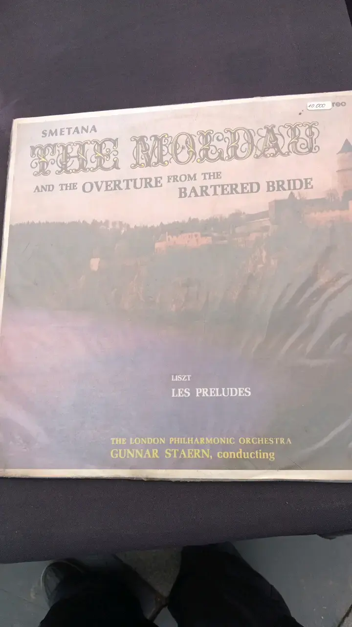 Vinilo Smetana The Moldau y Obertura - 1