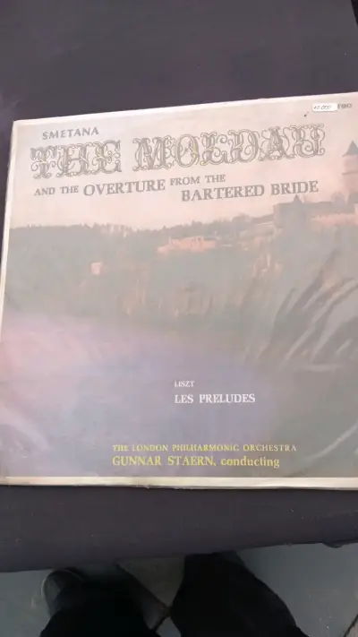 Vinilo Smetana The Moldau y Obertura - miniatura 1