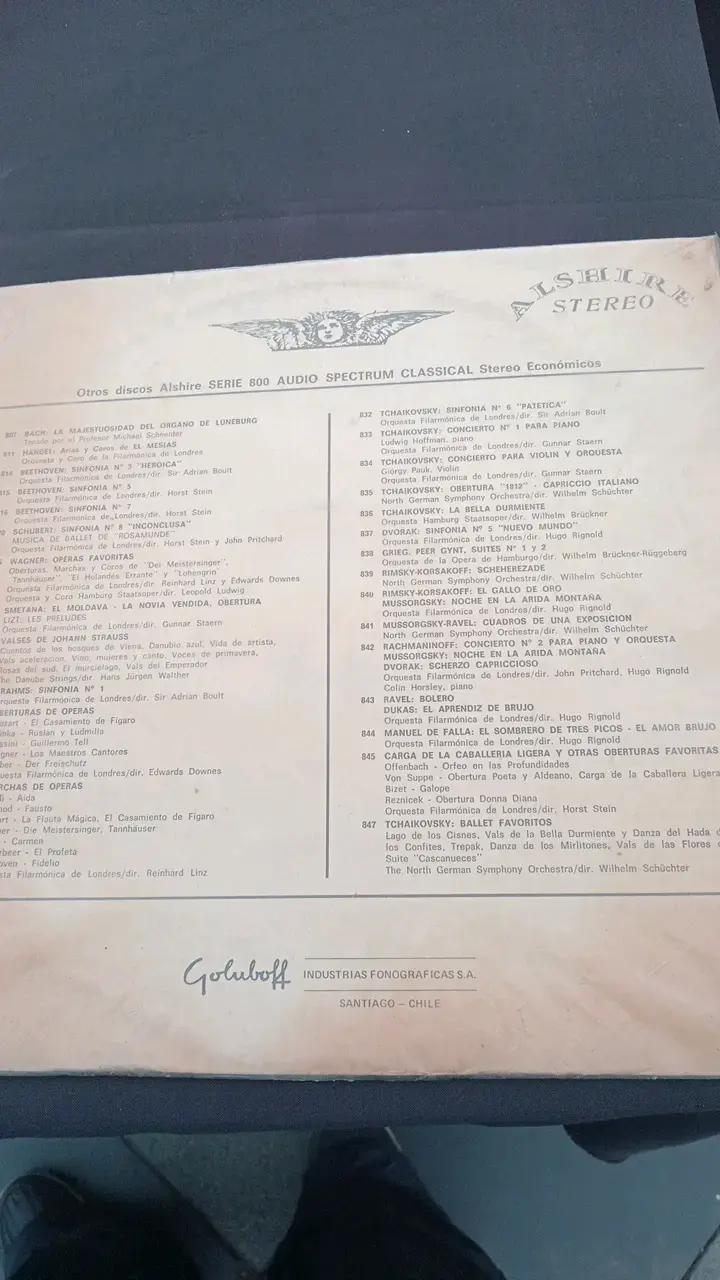 Vinilo Smetana The Moldau y Obertura - 2