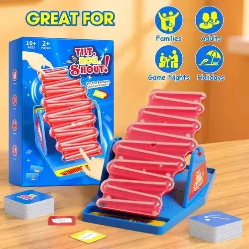 Juego de mesa Tilt Roll Shout en inglés - 1