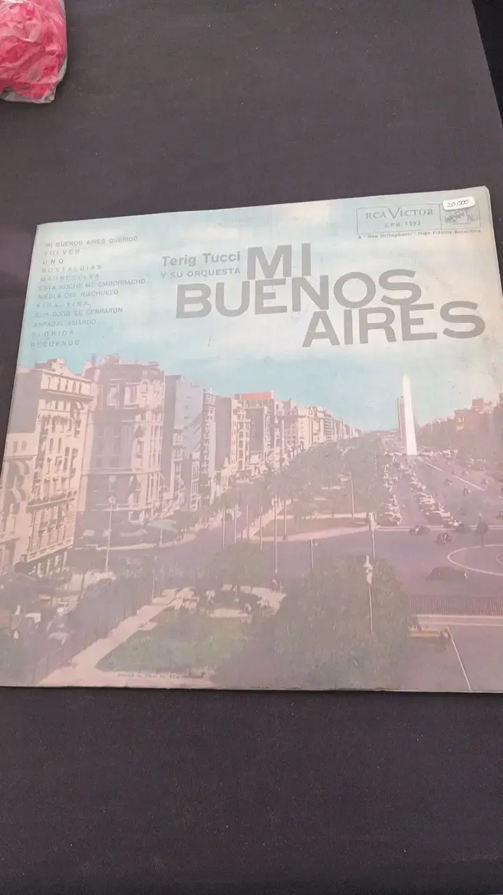 Vinilo Mi Buenos Aires de Terig Tucci y su Orquesta - 1