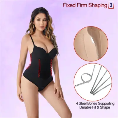 Body colaless modelador con soporte de varillas - miniatura 2