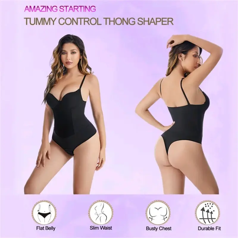 Body colaless modelador con soporte de varillas - 5