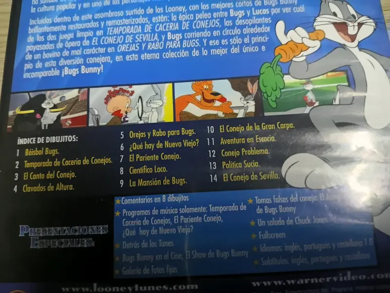 DVD Looney Tunes: Lo Mejor de Bugs Bunny - 2