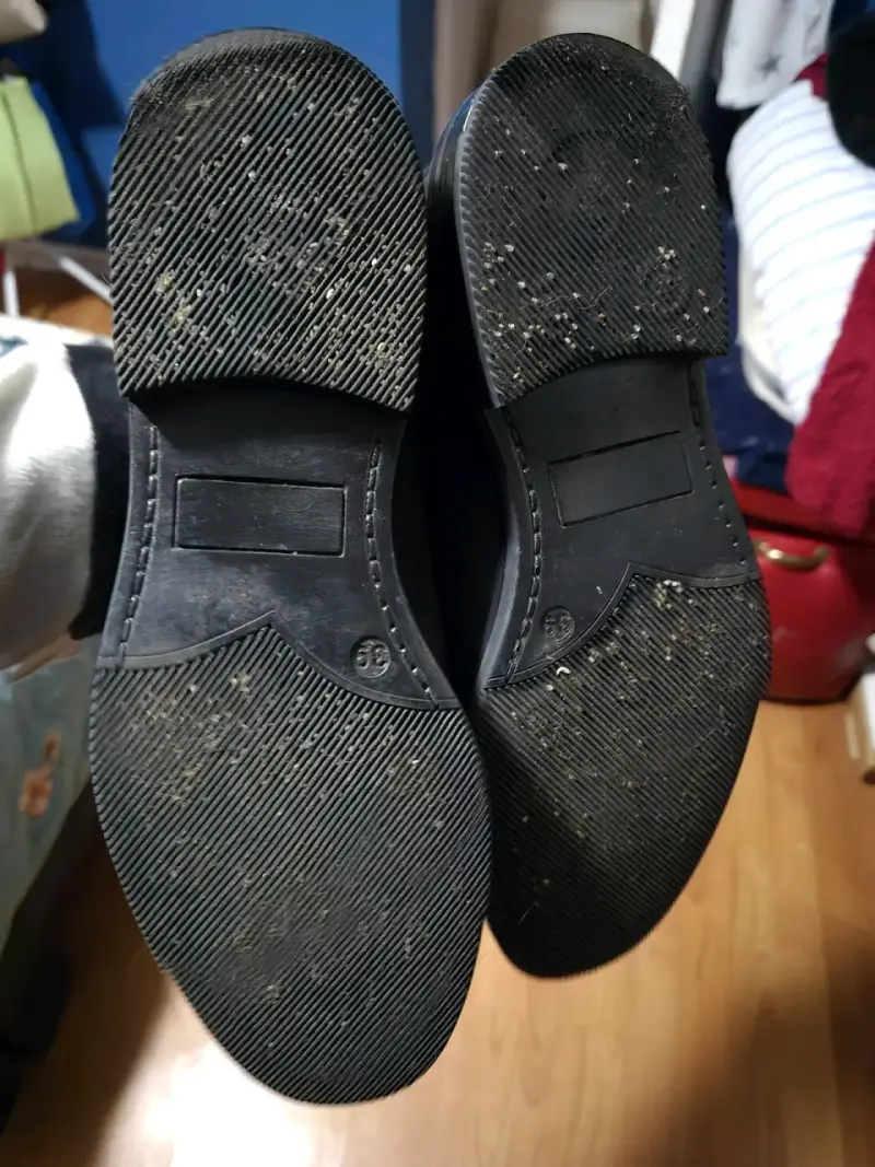 Botines de cuero negro - 6