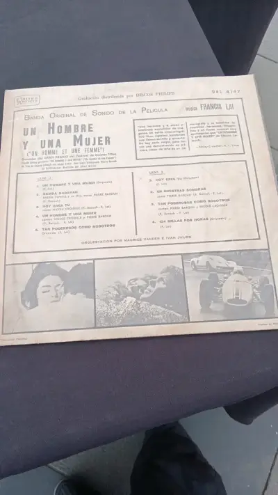 Vinilo Banda Sonora Un Hombre y Una Mujer - miniatura 2