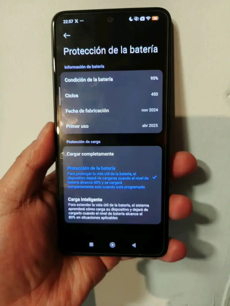 Smartphone Xiaomi Redmi Note 14 5G con cargador 45 - 6